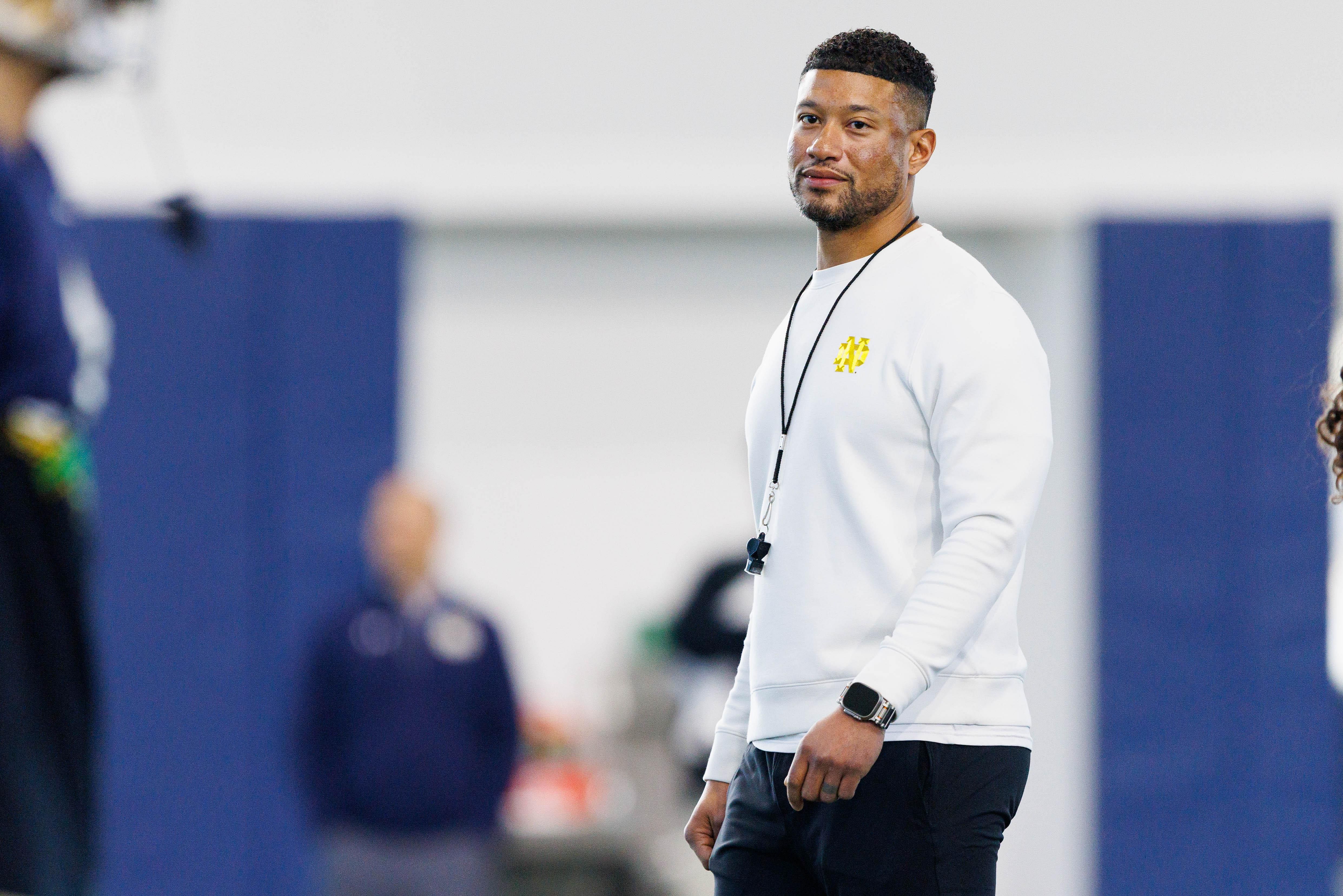 Notre Dame HC Marcus Freeman - Source: Imagn